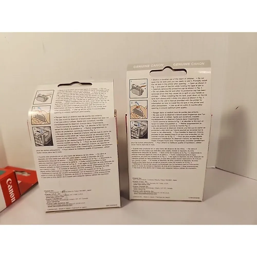 Pack 5 Genuine Canon BCI-6PC Printer Ink